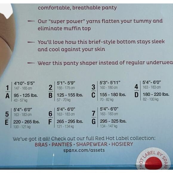 Spanx Assets Red Hot Label Size 6 F Dark Gray High Waist Shaping Tights Sexy NEW - Picture 7 of 7